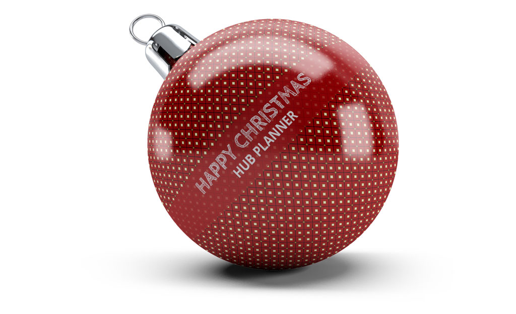 Christmas Ball Mock up 05